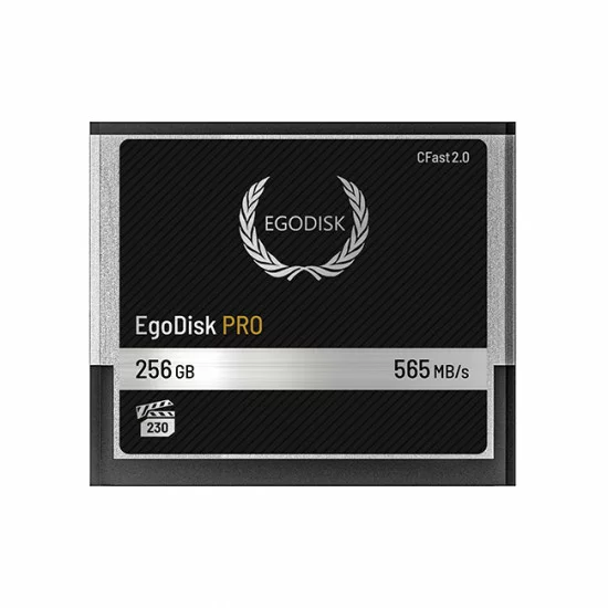 256GB EgoDisk Pro Cfast 2.0 Memory Card VPG 230